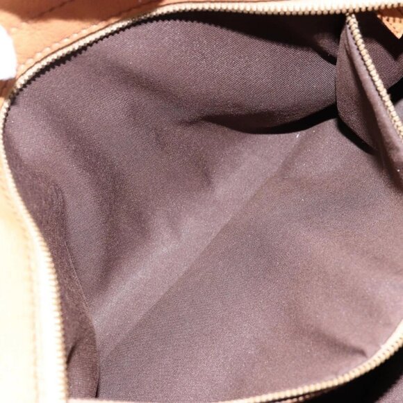 GUCCI Hand Bag Leather Beige Gold 121551 Auth 144406 - Picture 13 of 16